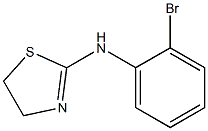 N-(2-bromophenyl)-4,5-dihydro-1,3-thiazol-2-amine Struktur