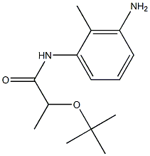 N-(3-amino-2-methylphenyl)-2-(tert-butoxy)propanamide Struktur