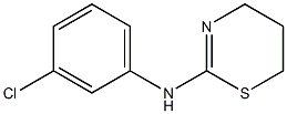 N-(3-chlorophenyl)-5,6-dihydro-4H-1,3-thiazin-2-amine Struktur