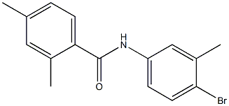 N-(4-bromo-3-methylphenyl)-2,4-dimethylbenzamide Struktur