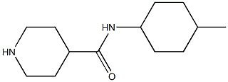 N-(4-methylcyclohexyl)piperidine-4-carboxamide Struktur