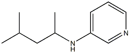 N-(4-methylpentan-2-yl)pyridin-3-amine Struktur