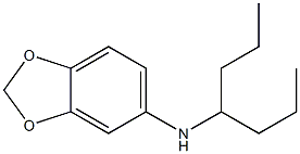 N-(heptan-4-yl)-2H-1,3-benzodioxol-5-amine Struktur