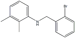 N-[(2-bromophenyl)methyl]-2,3-dimethylaniline Struktur