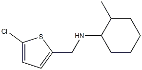 N-[(5-chlorothiophen-2-yl)methyl]-2-methylcyclohexan-1-amine Struktur