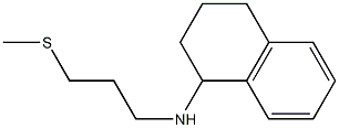 N-[3-(methylsulfanyl)propyl]-1,2,3,4-tetrahydronaphthalen-1-amine Struktur