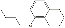 N-butyl-5,6,7,8-tetrahydronaphthalen-1-amine Struktur