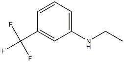 N-ethyl-3-(trifluoromethyl)aniline Struktur