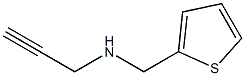 prop-2-yn-1-yl(thiophen-2-ylmethyl)amine Struktur