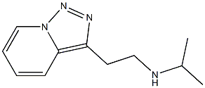 propan-2-yl(2-{[1,2,4]triazolo[3,4-a]pyridin-3-yl}ethyl)amine Struktur