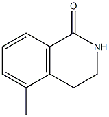 5-methyl-3,4-dihydroisoquinolin-1(2H)-one Struktur