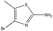 4-bromo-5-methylthiazol-2-amine Struktur