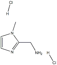 [(1-methyl-1H-imidazol-2-yl)methyl]amine dihydrochloride Struktur