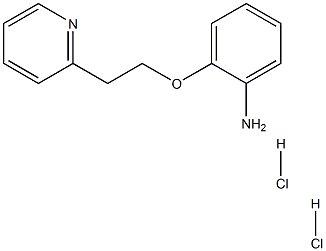 2-(2-pyridin-2-ylethoxy)aniline dihydrochloride Struktur