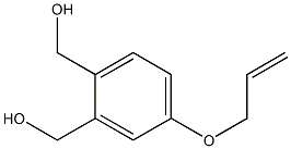 1-Allyloxy-3,4-bis(hydroxymethyl)benzene Struktur