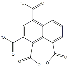 1,2,4,8-Naphthalenetetracarboxylate Struktur