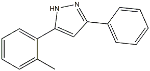 3-Phenyl-5-(o-tolyl)-1H-pyrazole Struktur