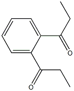 1,2-Dipropionylbenzene Struktur