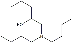 1-Dibutylamino-2-pentanol Struktur