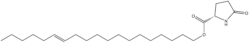 (S)-5-Oxopyrrolidine-2-carboxylic acid 13-nonadecenyl ester Struktur