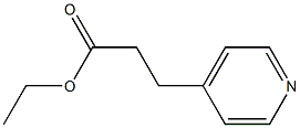 3-(4-Pyridinyl)propionic acid ethyl ester Struktur