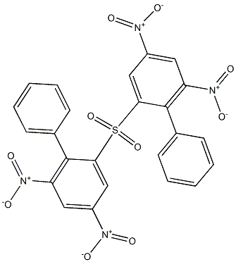 Phenyl(3,5-dinitrophenyl) sulfone Struktur