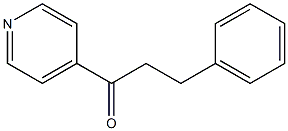 1-(4-Pyridyl)-3-(phenyl)propan-1-one Struktur