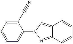 2-(2H-Indazole-2-yl)benzonitrile Struktur