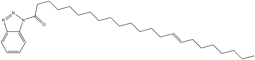 1-(1-オキソ-15-トリコセニル)-1H-ベンゾトリアゾール 化學(xué)構(gòu)造式