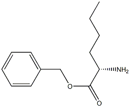 Norleucine benzyl ester Struktur