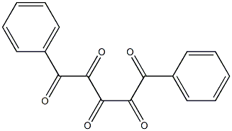 1,5-Diphenylpentane-1,2,3,4,5-pentone Struktur