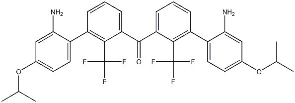 (2-Amino-4-isopropoxyphenyl)[2-(trifluoromethyl)phenyl] ketone Struktur