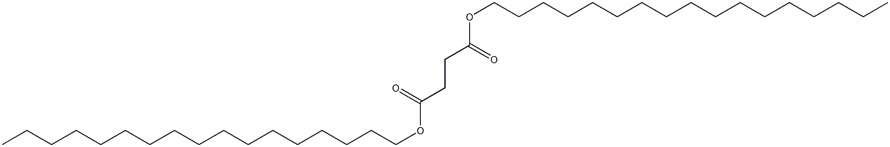 Succinic acid diheptadecyl ester Struktur