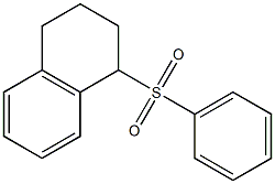 1-(Phenylsulfonyl)tetralin Struktur