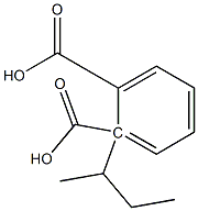 (-)-Phthalic acid hydrogen 1-[(R)-sec-butyl] ester Struktur