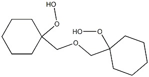 1-Hydroperoxycyclohexyl(methyl) ether Struktur