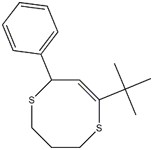 4-tert-Butyl-2-phenyl-7,8-dihydro-2H,6H-1,5-dithiocin|