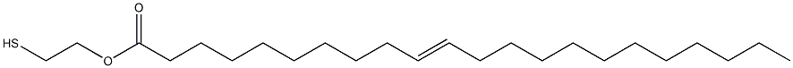 10-Docosenoic acid 2-mercaptoethyl ester Struktur