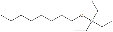 1-(Triethylsiloxy)octane Struktur