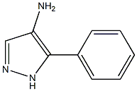 4-Amino-5-phenyl-1H-pyrazole Struktur