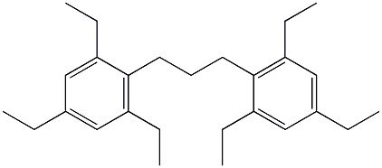 2,2'-(1,3-Propanediyl)bis(1,3,5-triethylbenzene) Struktur