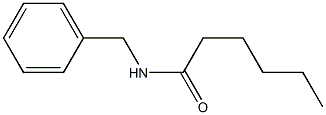 N-Benzylhexanamide Struktur