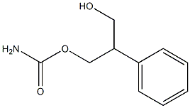 2-Phenyl-1,3-propanediol 1-carbamate Struktur