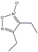 3,4-Diethyl-1,2,5-oxadiazole 2-oxide Struktur