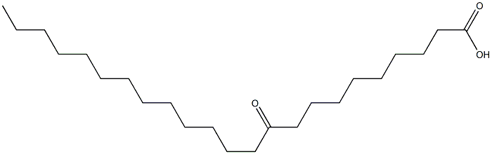 10-オキソトリコサン酸 化學(xué)構(gòu)造式