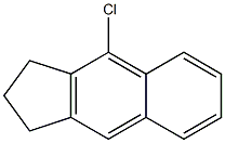 2,3-Dihydro-4-chloro-1H-benz[f]indene Struktur