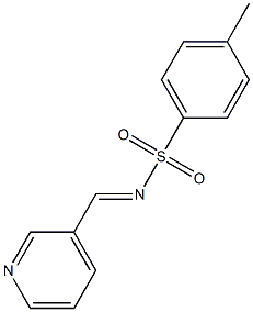 N-[(3-Pyridinyl)methylene]-p-toluenesulfonamide Struktur