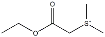 Dimethyl(2-oxo-2-ethoxyethyl)sulfonium Struktur