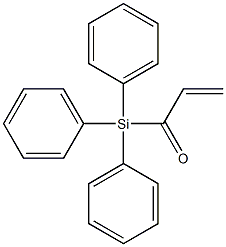 3-(Triphenylsilyl)-1-propen-3-one Struktur