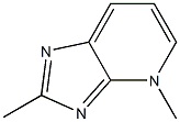 2,4-Dimethyl-4H-imidazo[4,5-b]pyridine Struktur